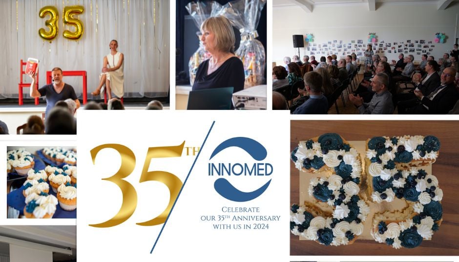 We are delighted to announce that our company Innomed Medical Zrt. is celebrating its 35th anniversary in March.